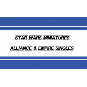 Star Wars Alliance & Empire Singles  (5)